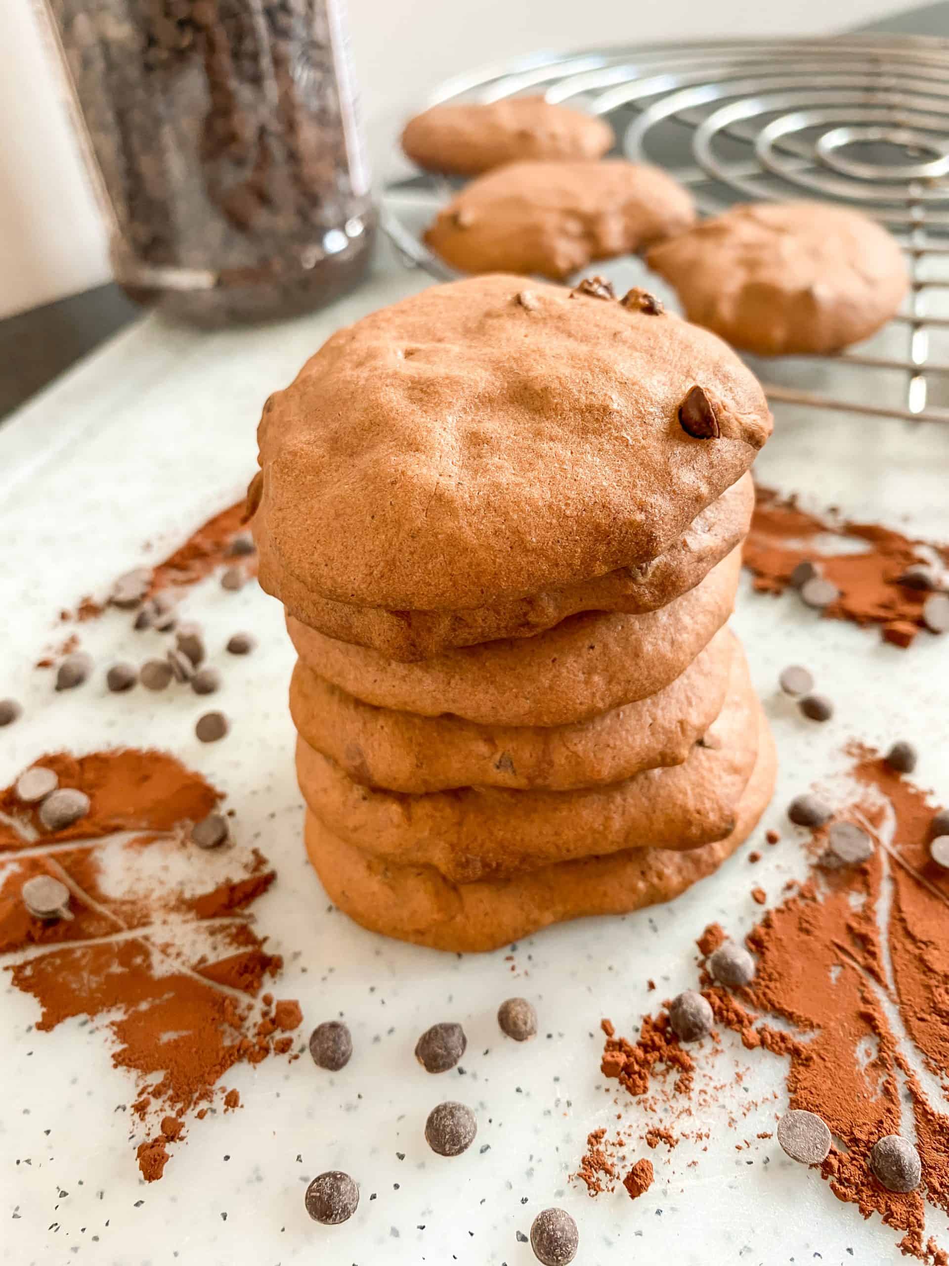 Chocolate-banana Cookies • Chewy Cookies - Debbythechocoholic